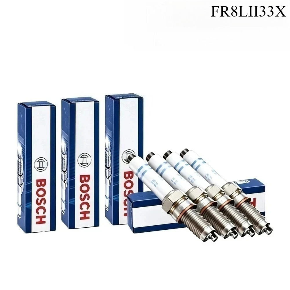Bosch Spark Plug Iridium - Original Bosch FR8LII33X Doppel-Iridium-Zündkerze für Chrysler