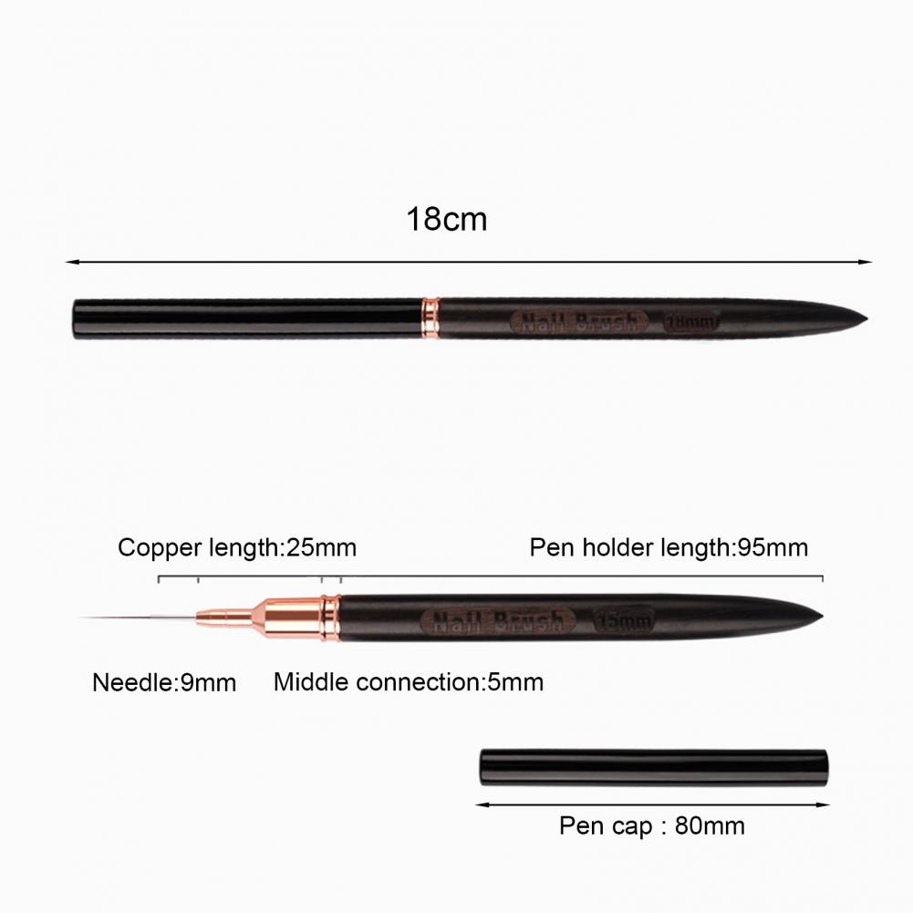 Feindetail-Nagelbürsten-Set 6/ – Detailing Brush Set Bewertung und Preis