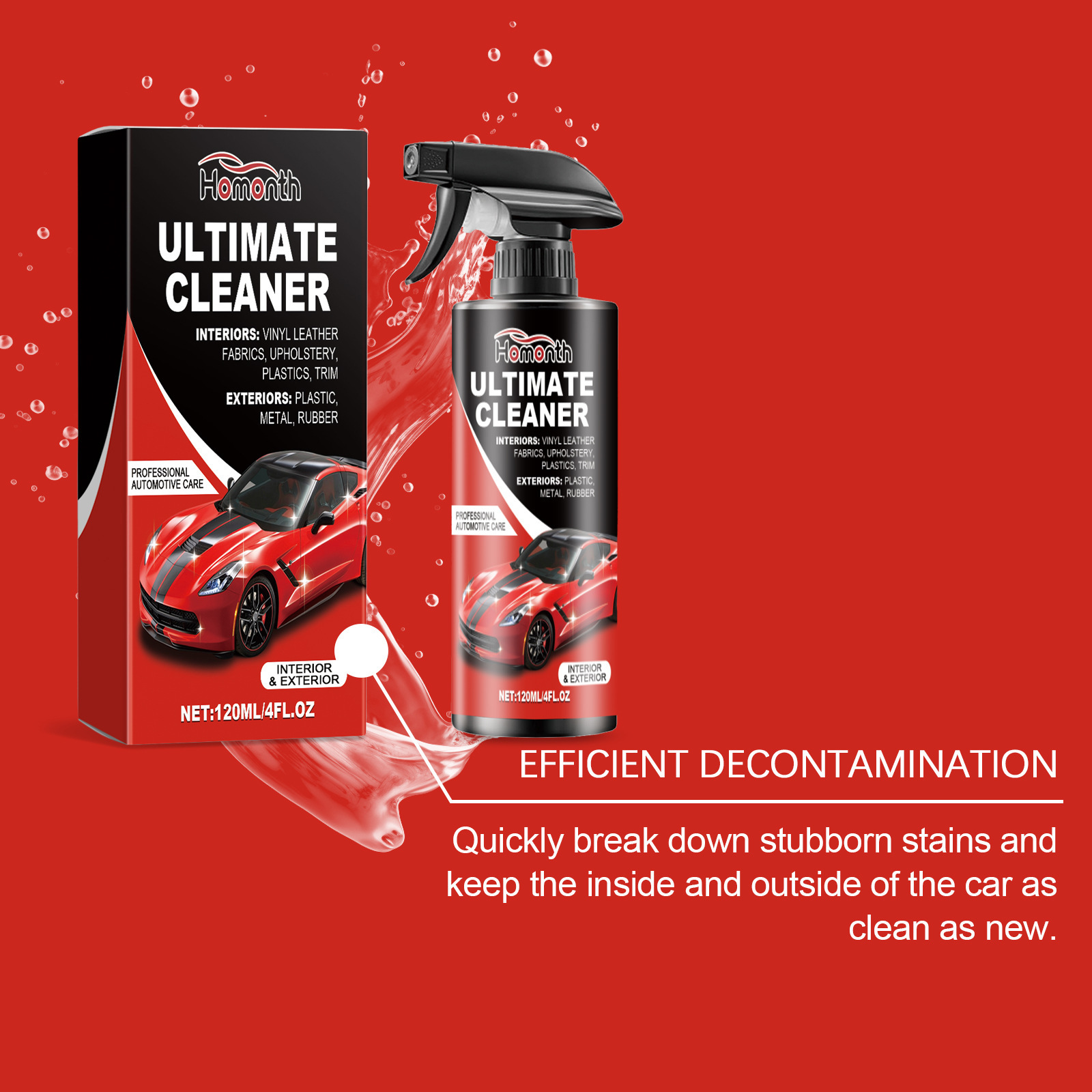 Homonth 120ml Auto-Innenraum-F – Leather Cleaner Interior Bewertung und Preis