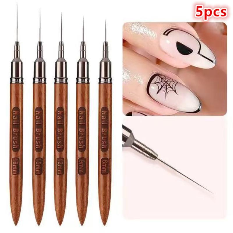 5-teiliges Nail-Art-Pinselset  – Detailing Brush Set Bewertung und Preis
